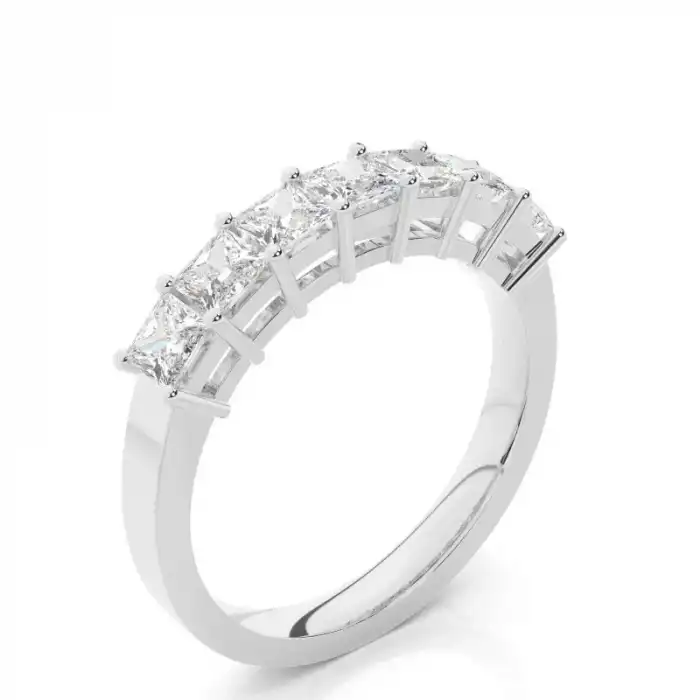 White Gold Diamond Anniversary Rings