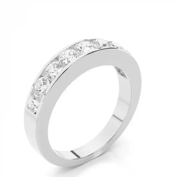 White Gold Diamond Anniversary Rings