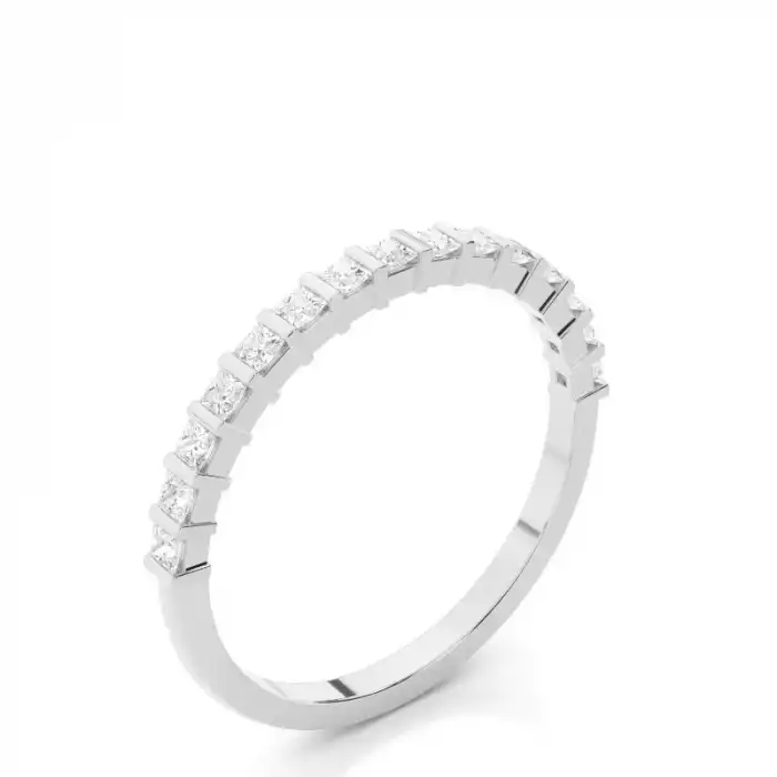 White Gold Diamond Anniversary Rings