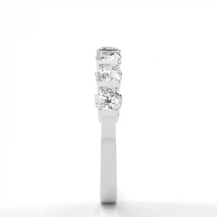 White Gold Diamond Anniversary Rings