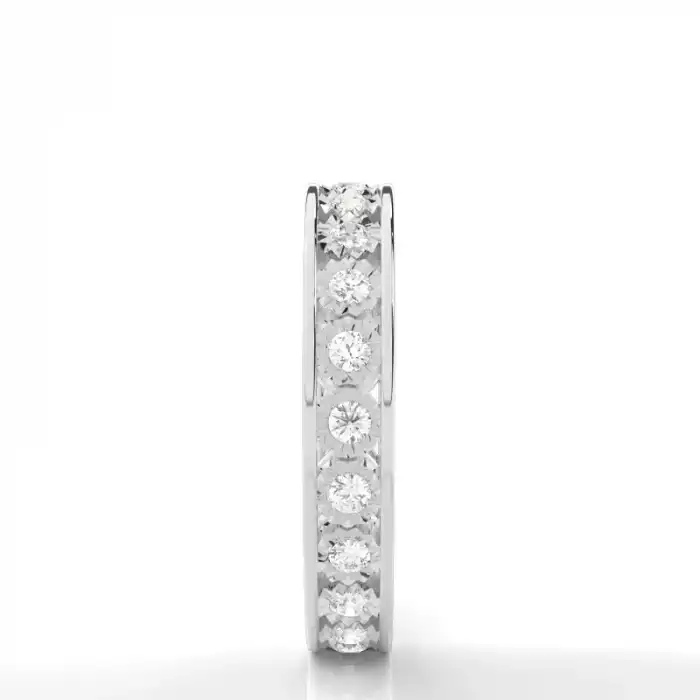 White Gold Diamond Anniversary Rings