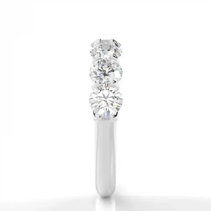 White Gold Diamond Anniversary Rings