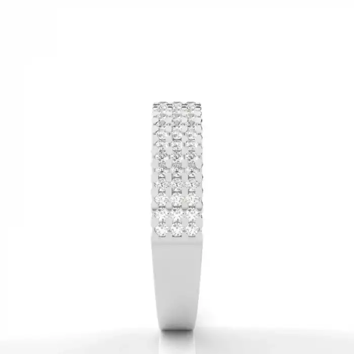 White Gold Diamond Anniversary Rings