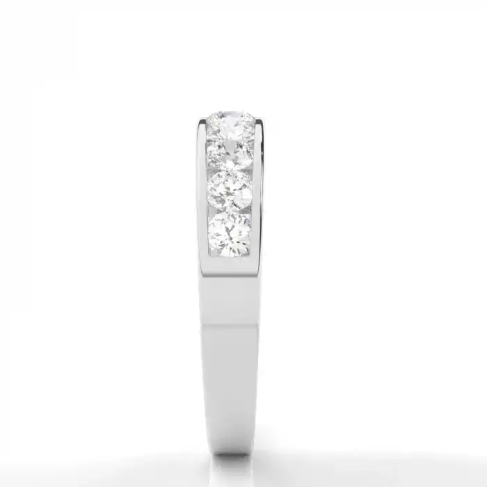 White Gold Diamond Anniversary Rings