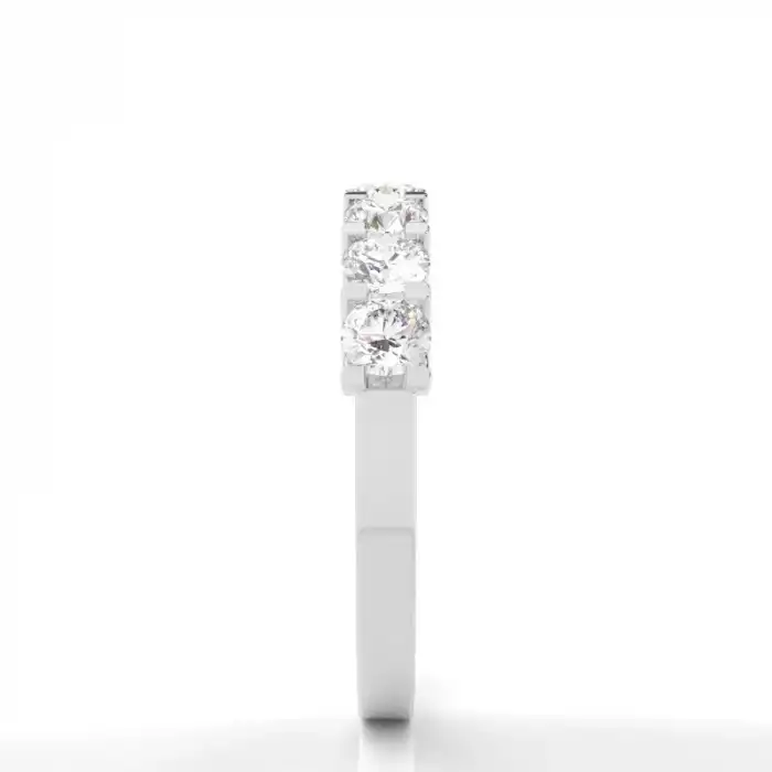 White Gold Diamond Anniversary Rings