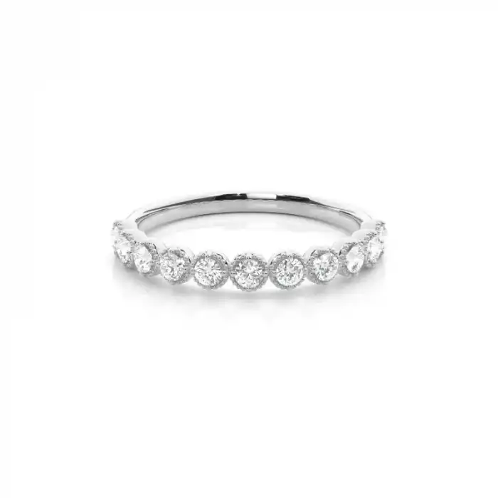White Gold Eternity Rings Diamond