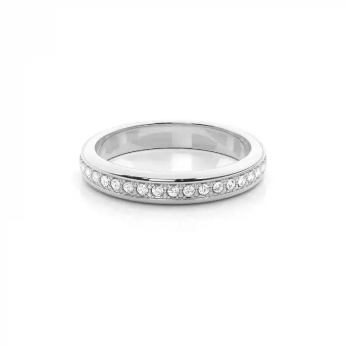 White Gold Eternity Rings Diamond