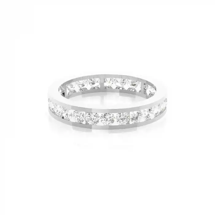White Gold Eternity Rings Diamond