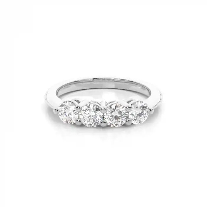 White Gold Eternity Rings Diamond