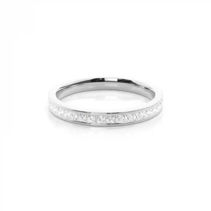 White Gold Eternity Rings Diamond