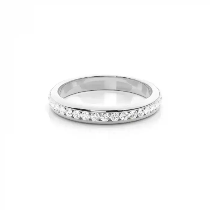 White Gold Eternity Rings Diamond