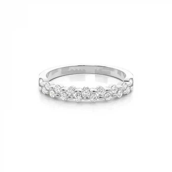 White Gold Eternity Rings Diamond