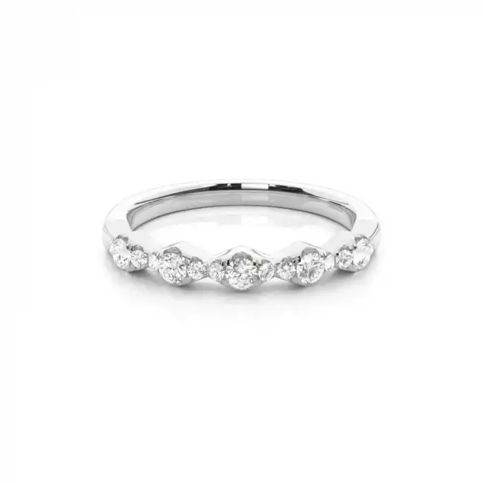 White Gold Eternity Rings Diamond