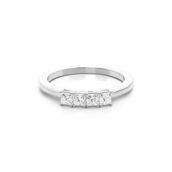 White Gold Eternity Rings Diamond