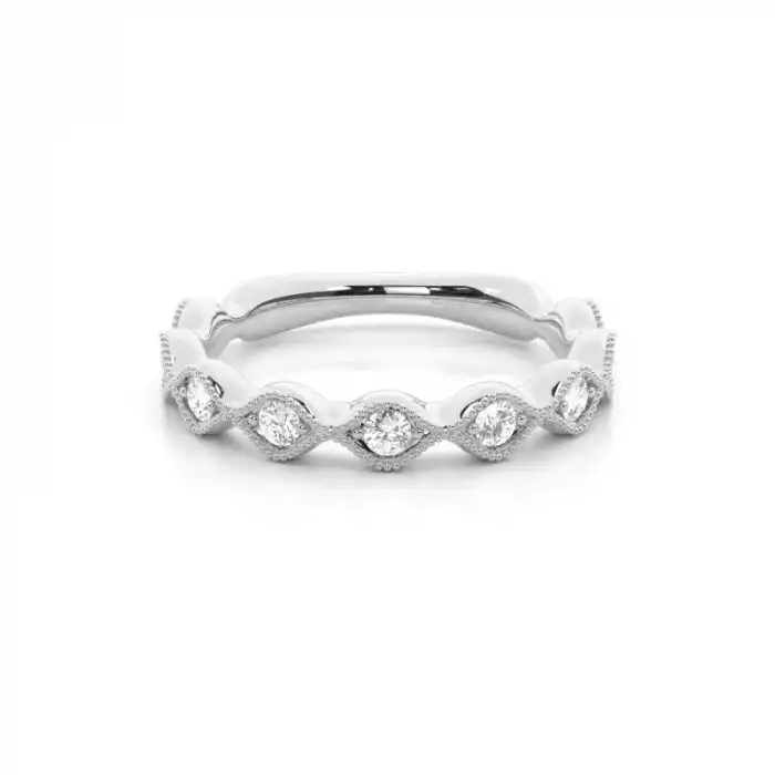 White Gold Eternity Rings Diamond