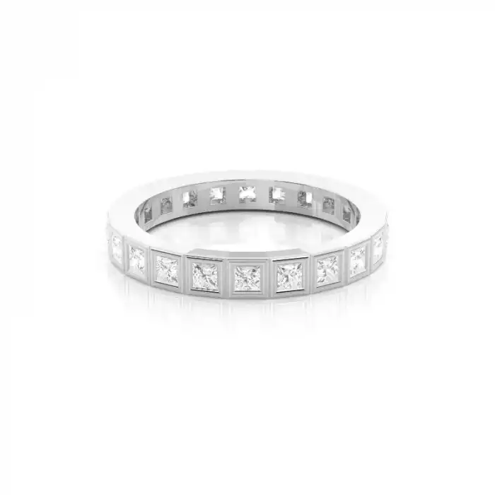 White Gold Eternity Rings Diamond