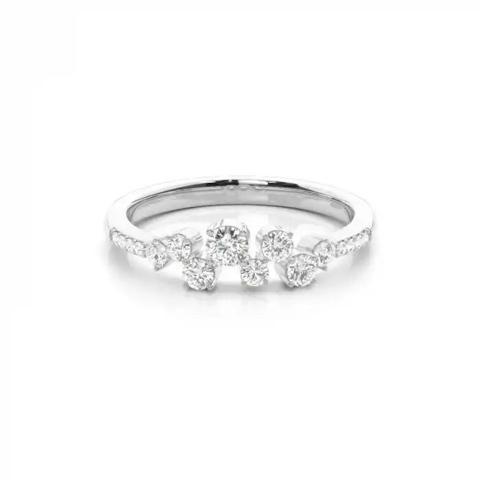 White Gold Eternity Rings Diamond