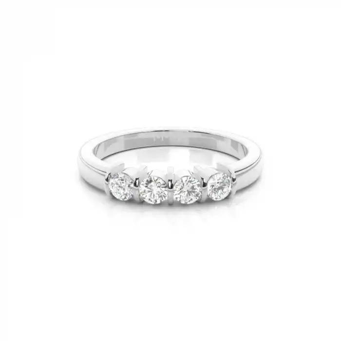 White Gold Eternity Rings Diamond