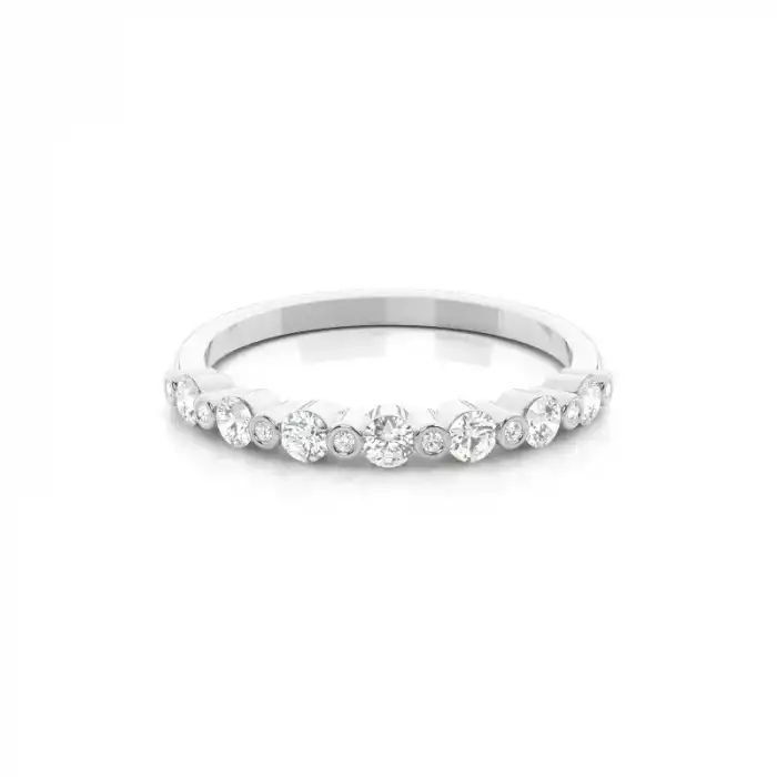 White Gold Eternity Rings Diamond