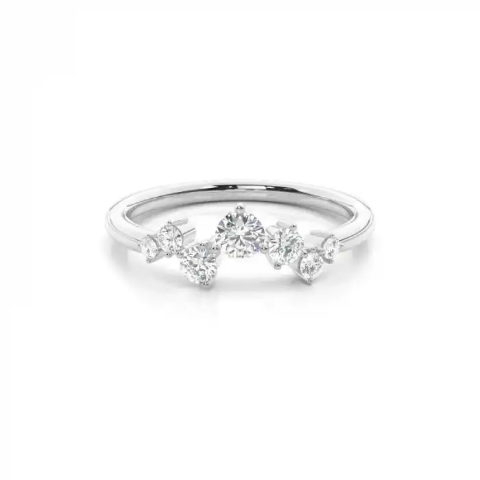 White Gold Eternity Rings Diamond