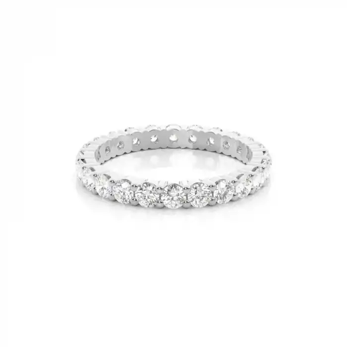 White Gold Eternity Rings Diamond
