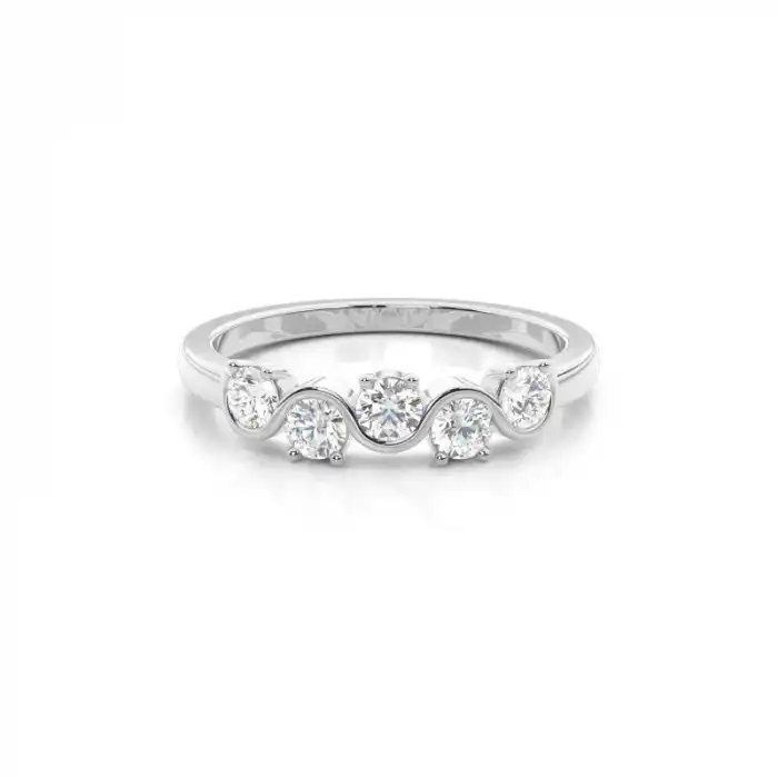 White Gold Eternity Rings Diamond
