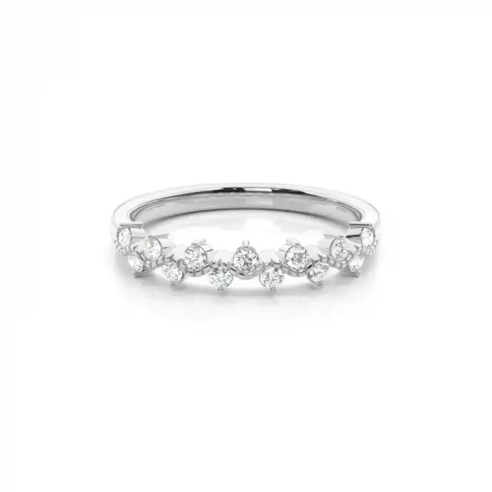 White Gold Eternity Rings Diamond
