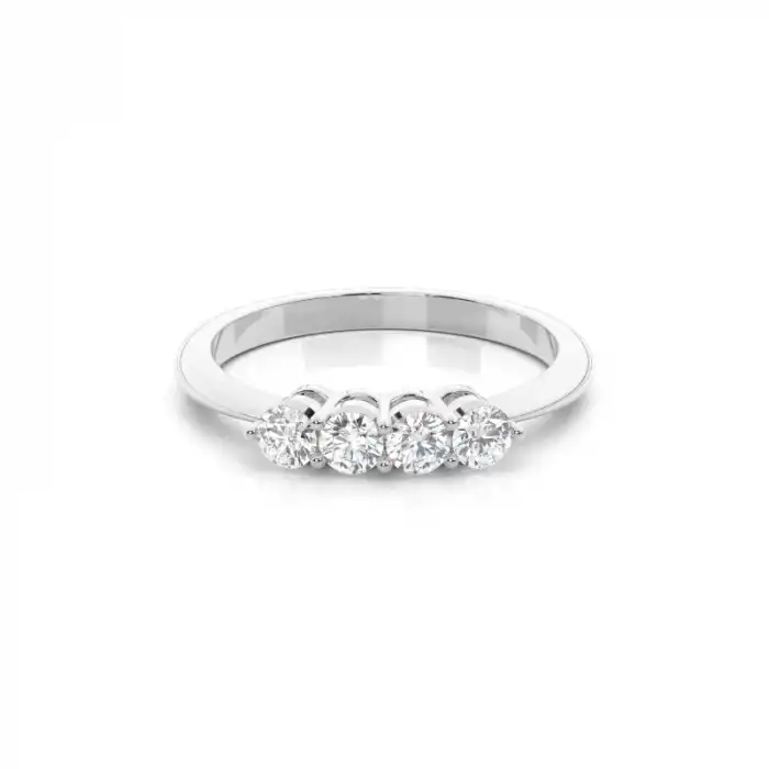 White Gold Eternity Rings Diamond
