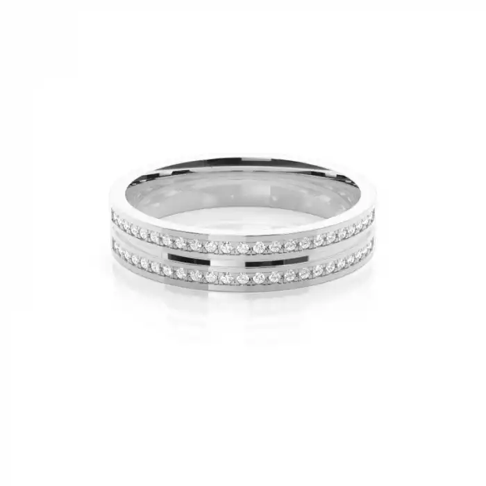 White Gold Eternity Rings Diamond