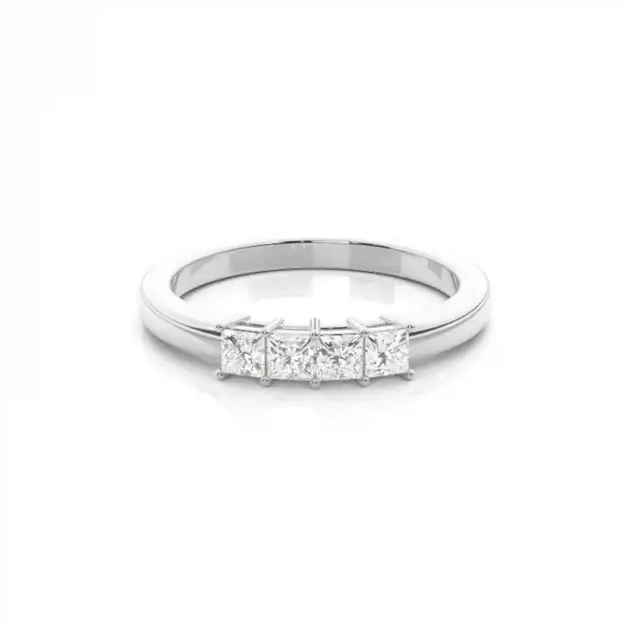White Gold Eternity Rings Diamond
