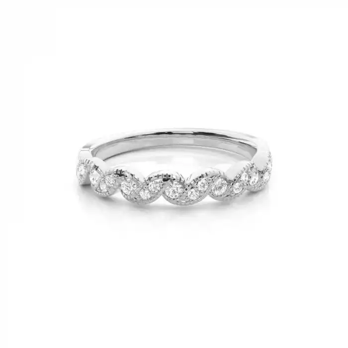 White Gold Eternity Rings Diamond
