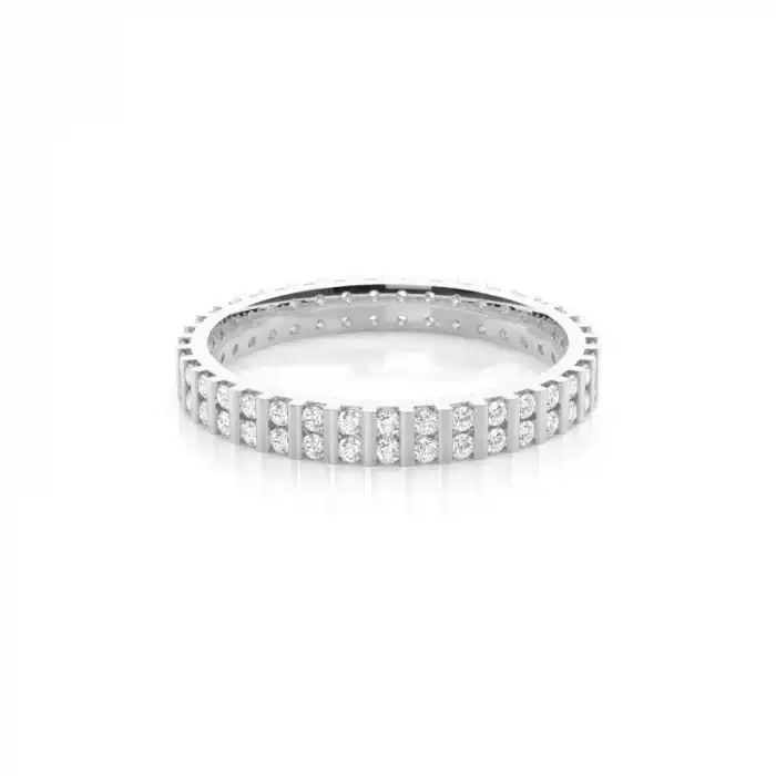 White Gold Eternity Rings Diamond
