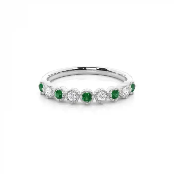 White Gold Eternity Rings Diamond