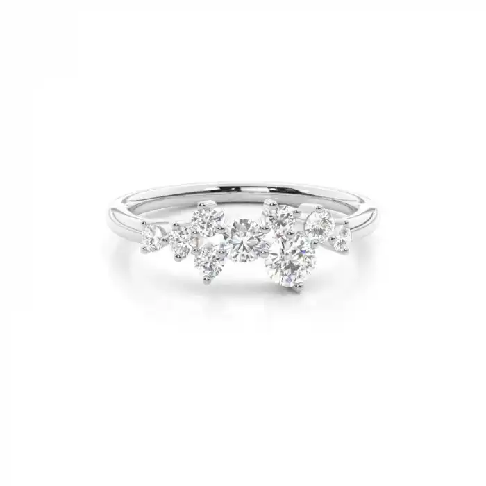 White Gold Eternity Rings Diamond