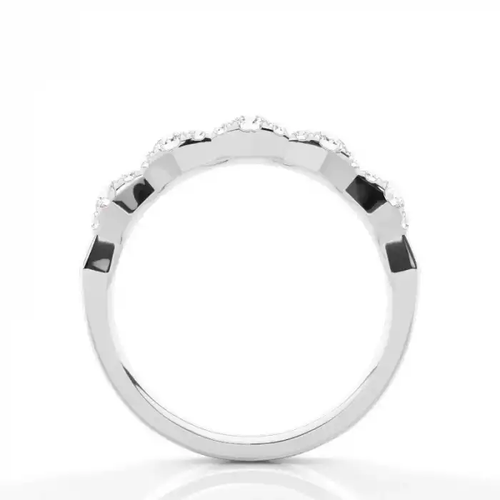 White Gold Eternity Rings Diamond