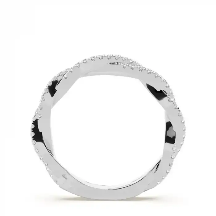 White Gold Eternity Rings Diamond