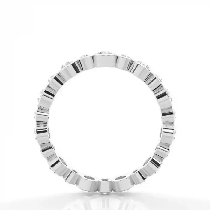 White Gold Eternity Rings Diamond