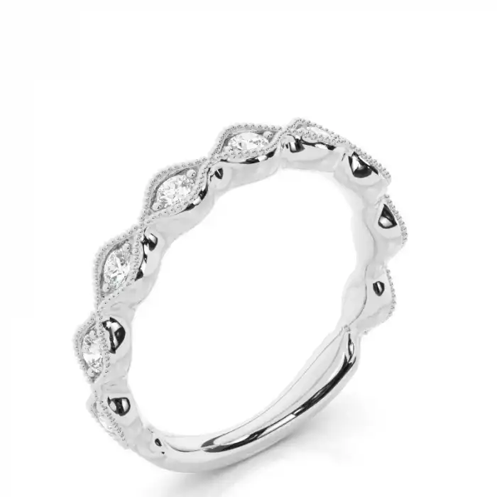White Gold Eternity Rings Diamond