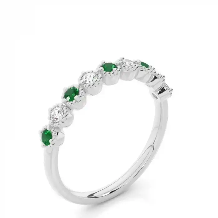 White Gold Eternity Rings Diamond