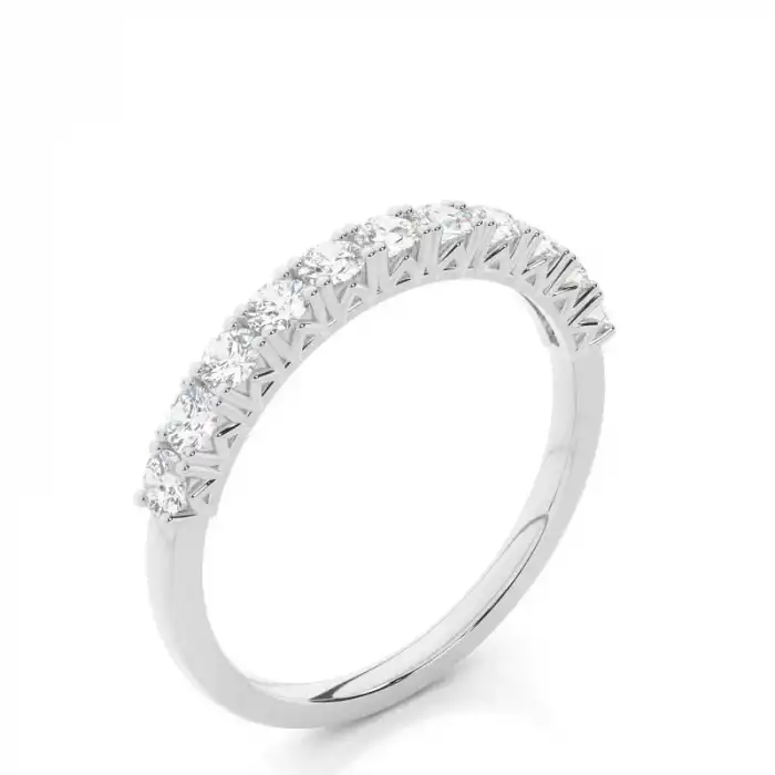 White Gold Eternity Rings Diamond