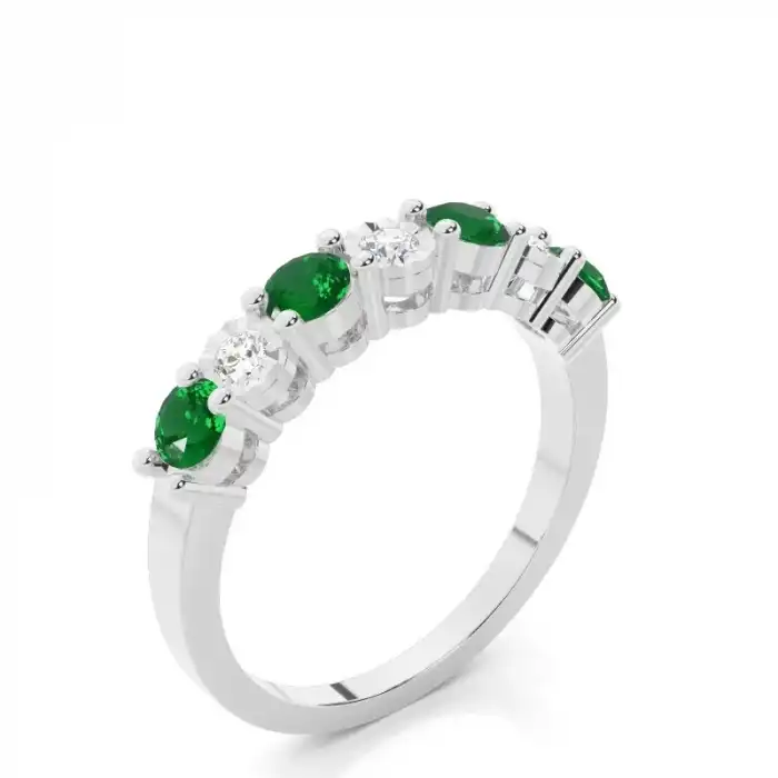 White Gold Eternity Rings Diamond