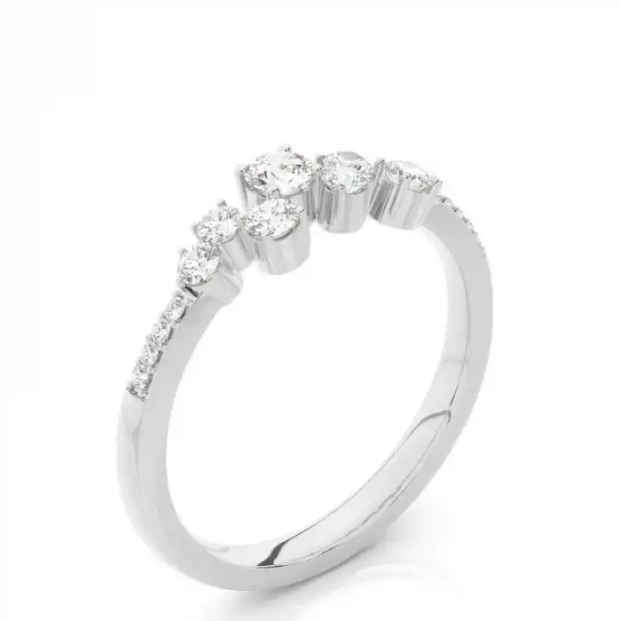White Gold Eternity Rings Diamond
