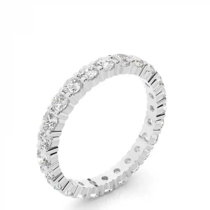 White Gold Eternity Rings Diamond