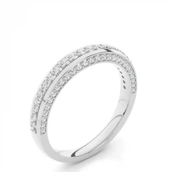 White Gold Eternity Rings Diamond