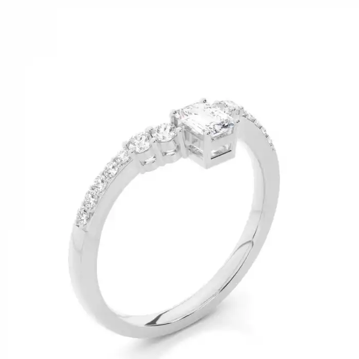 White Gold Eternity Rings Diamond