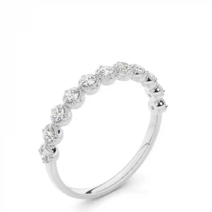 White Gold Eternity Rings Diamond