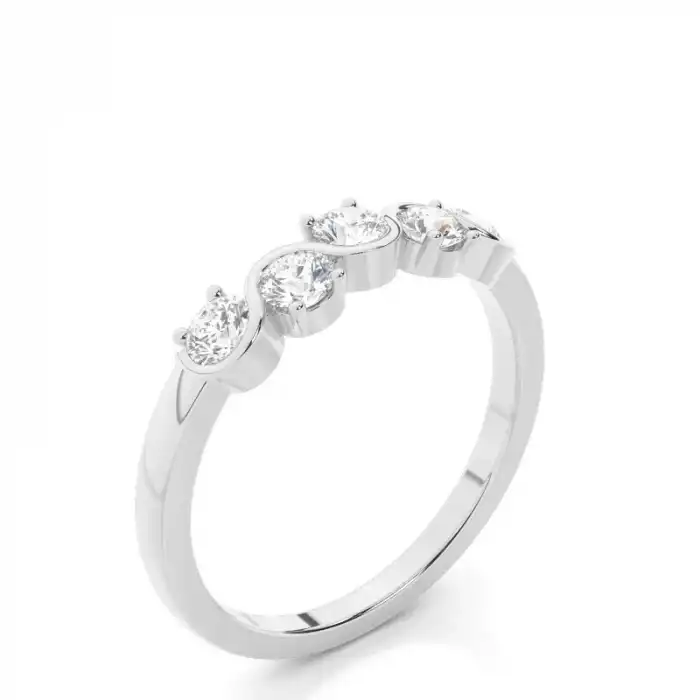White Gold Eternity Rings Diamond