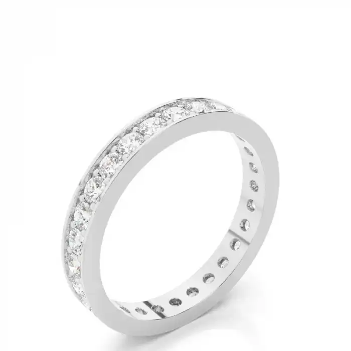 White Gold Eternity Rings Diamond