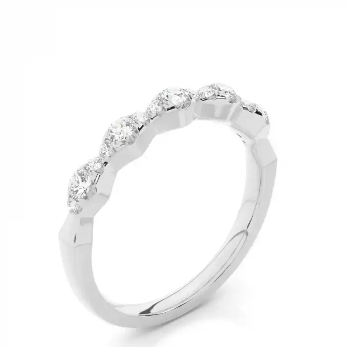 White Gold Eternity Rings Diamond