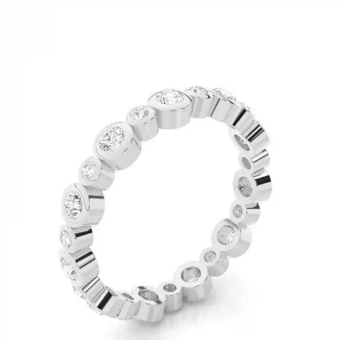 White Gold Eternity Rings Diamond